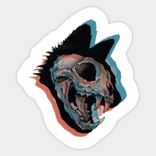 SkullCat Sticker